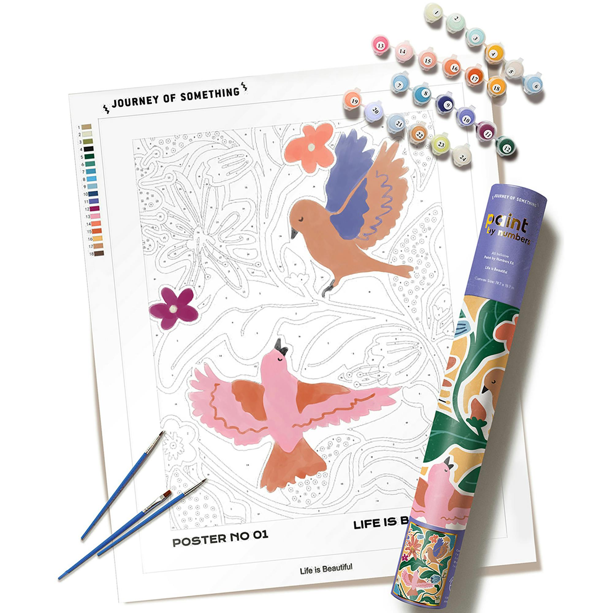 JOS: Paint By Numbers - Life Is Beautiful