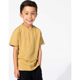 Latte Bamboo Terry Kids Oversized T-Shirt