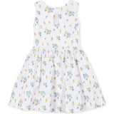 Organic Sleeveless Knit Tank Dress, White
