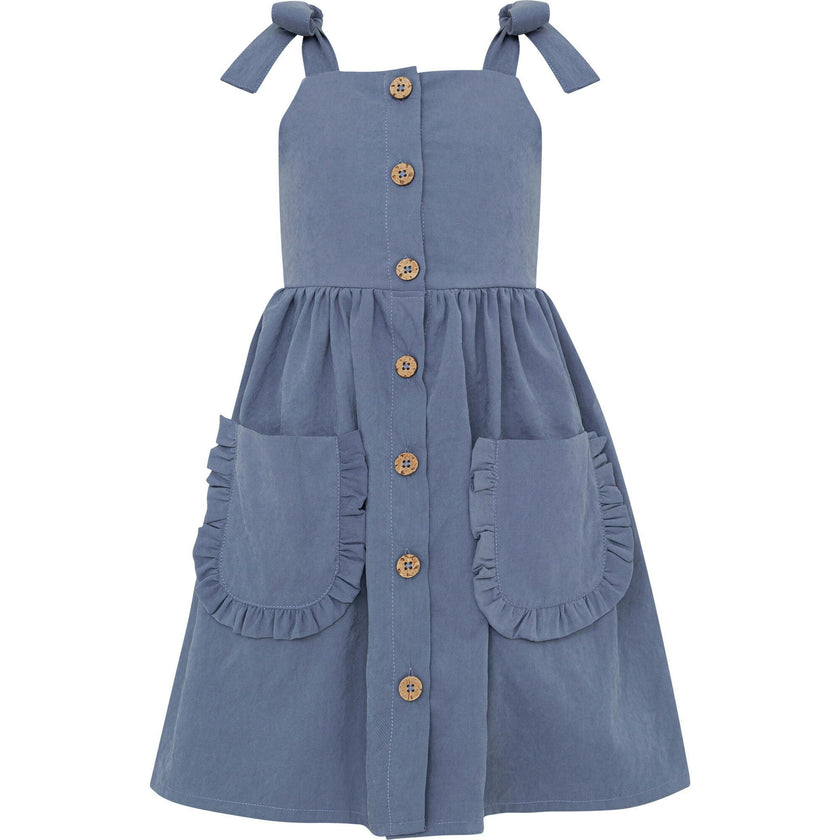 AZUL AGUA - POCKET DRESS