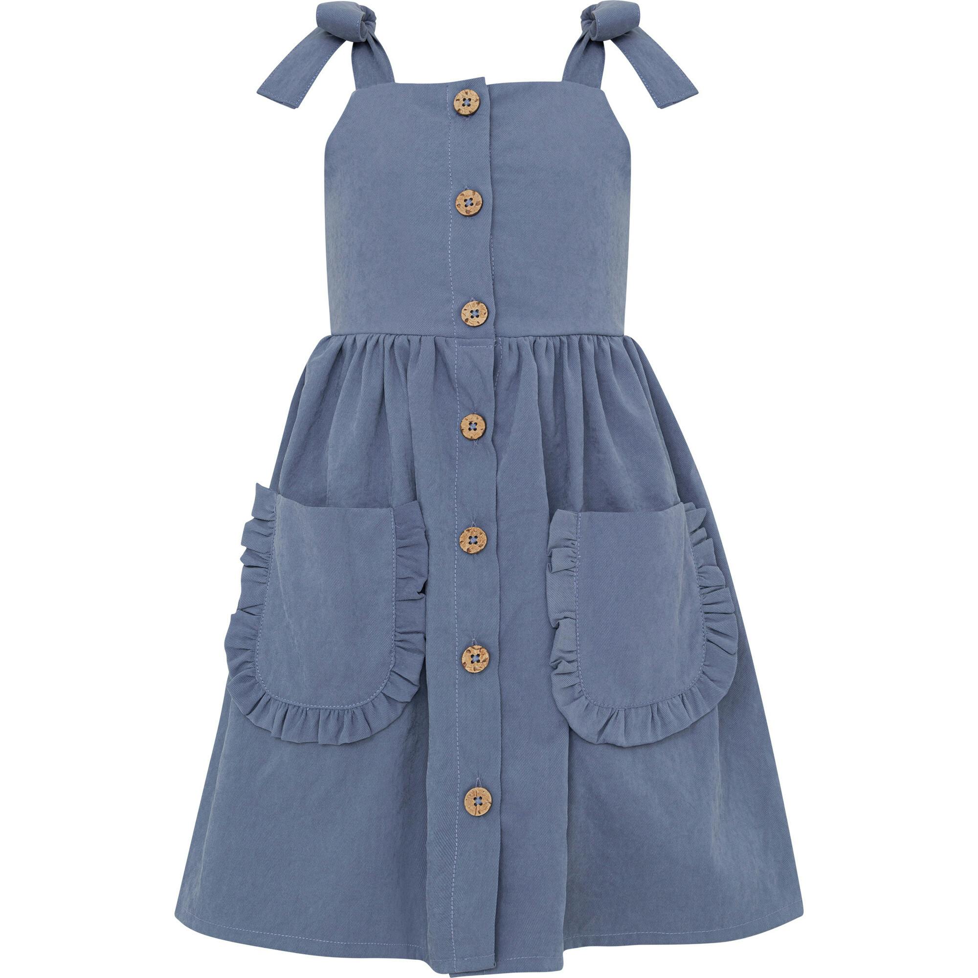 AZUL AGUA - POCKET DRESS