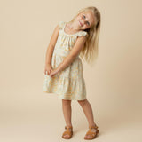 Organic Ruffle Tiered Dress - Bloomfield