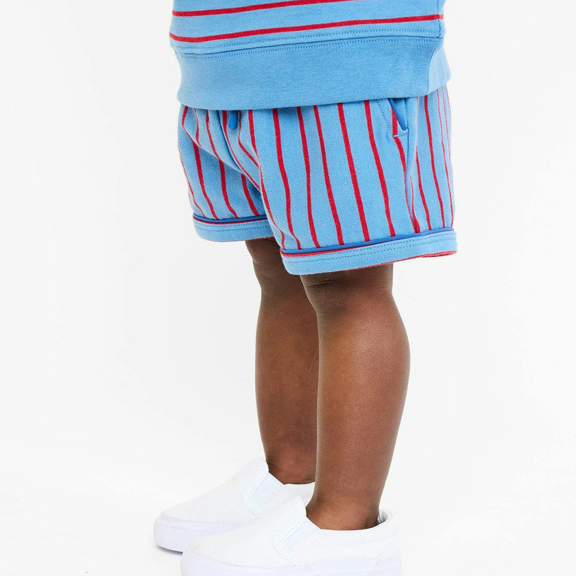 Remy Short Set, Paprika French Stripe