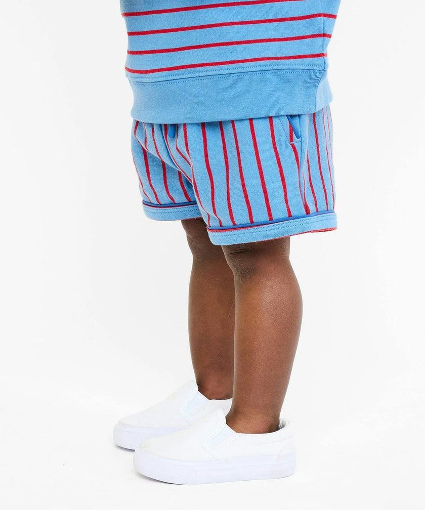 Remy Short Set, Paprika French Stripe