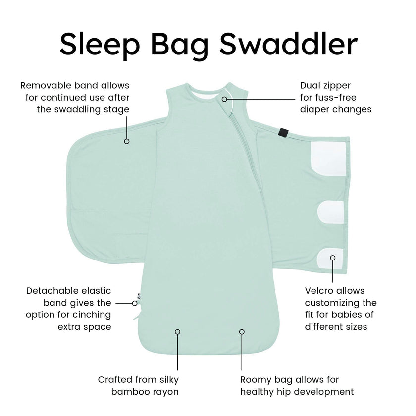 Sleep Bag Swaddler in Sage