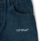 Medium Blue Logo Jeans