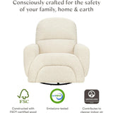 Rainbow Recliner & Swivel Glider