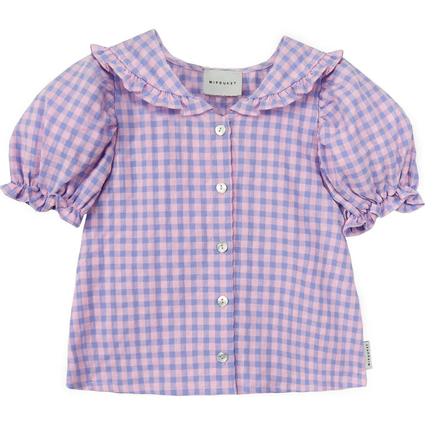 Mipounet SS26 Olie, Blouse Lilac Pink