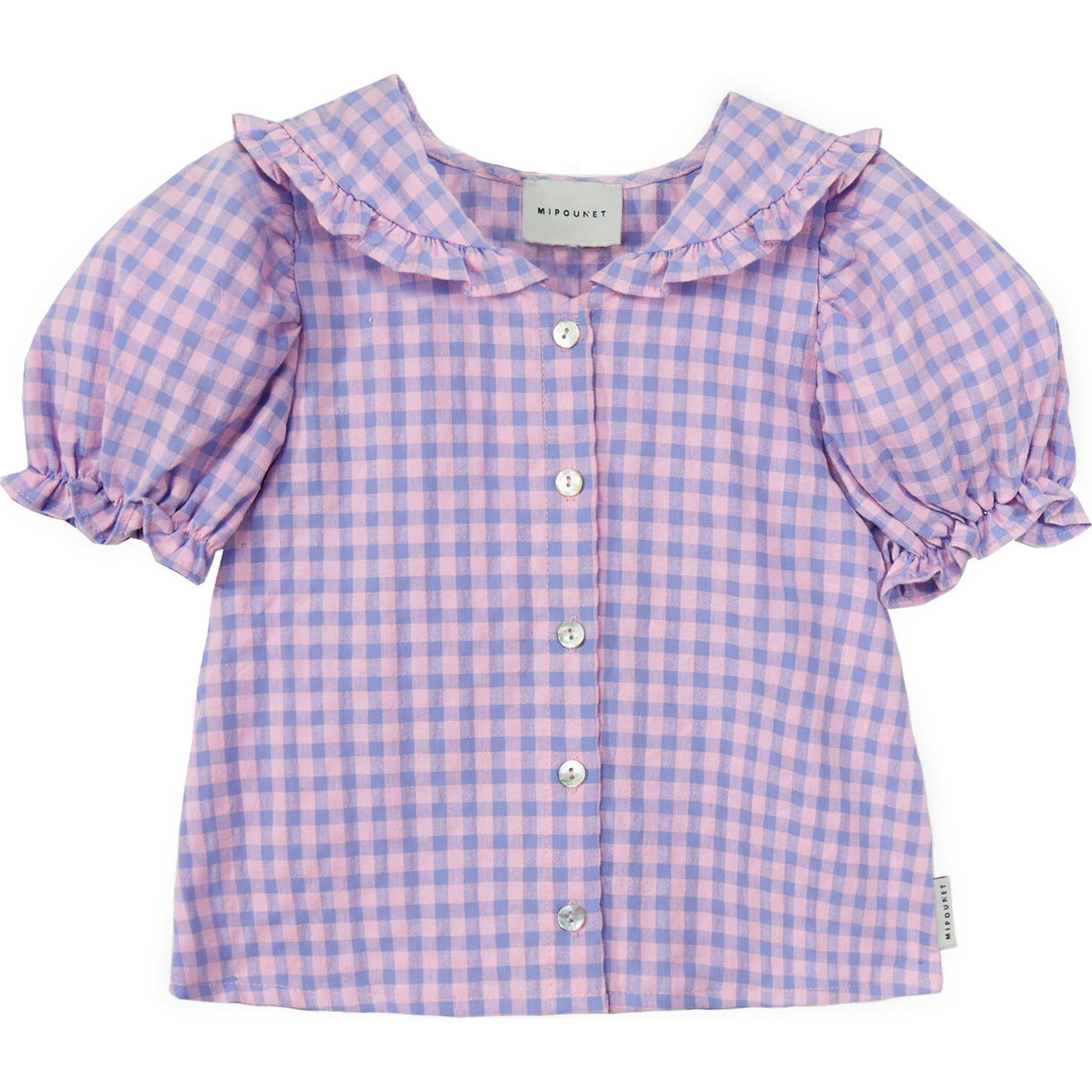 Mipounet SS26 Olie, Blouse Lilac Pink
