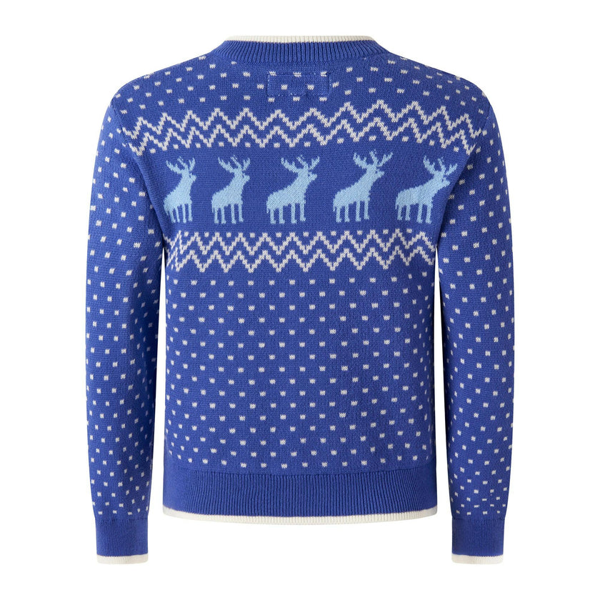 Chalet Intarsia Cardigan