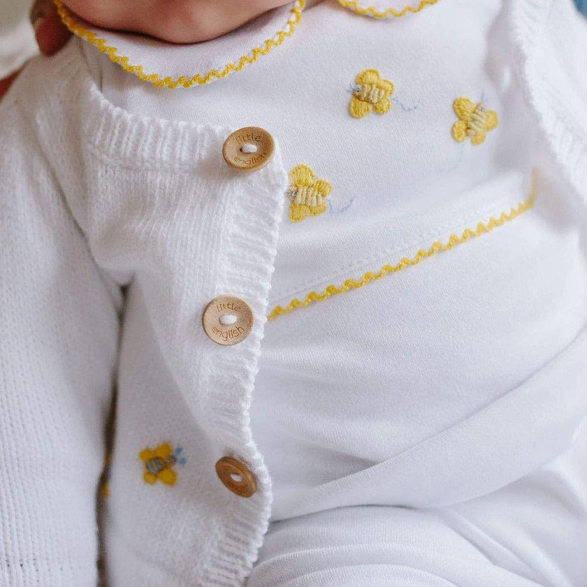 Crochet Cardigan - Bee