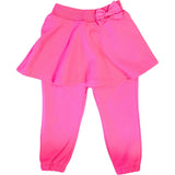 Hot Pink Skirted Bow Jogger