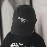 Dinosaur Skeleton Patch Halloween Baseball Hat