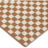Knitted Blanket Tiles Toffee