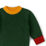 Olive Green Snuggly Knitted Jumper, Green