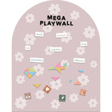 MEGA Magic Playwall - Arch Magnetic Wall Decal for Kids