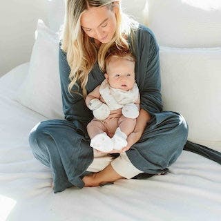 STAY ON 2-PACK MITTS | HIGH PRAIRIE + DANDELION — Bamboo Organic Cotton Blend, 0–6M