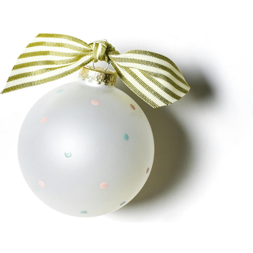Mom To Be Glass Ornament