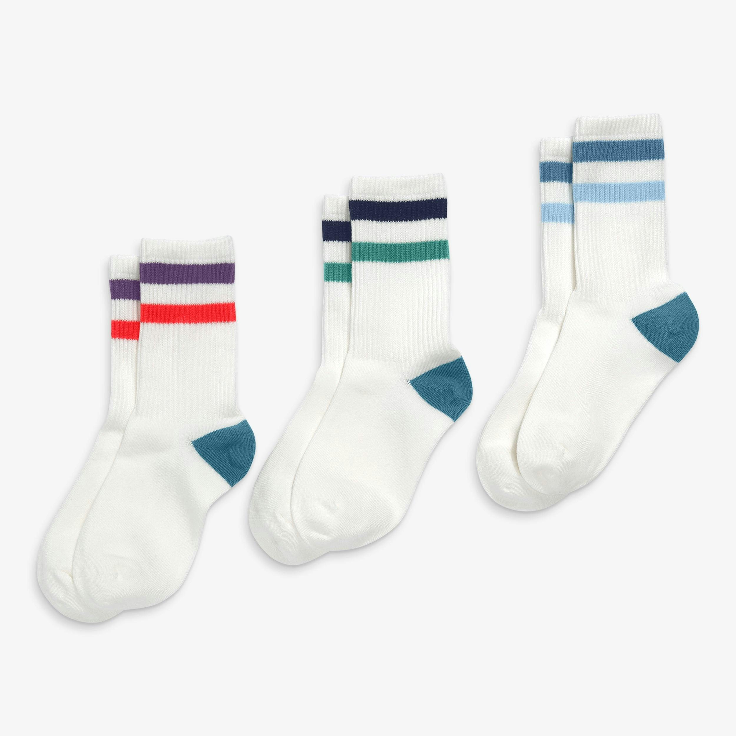 Kids athletic sock 3-pack