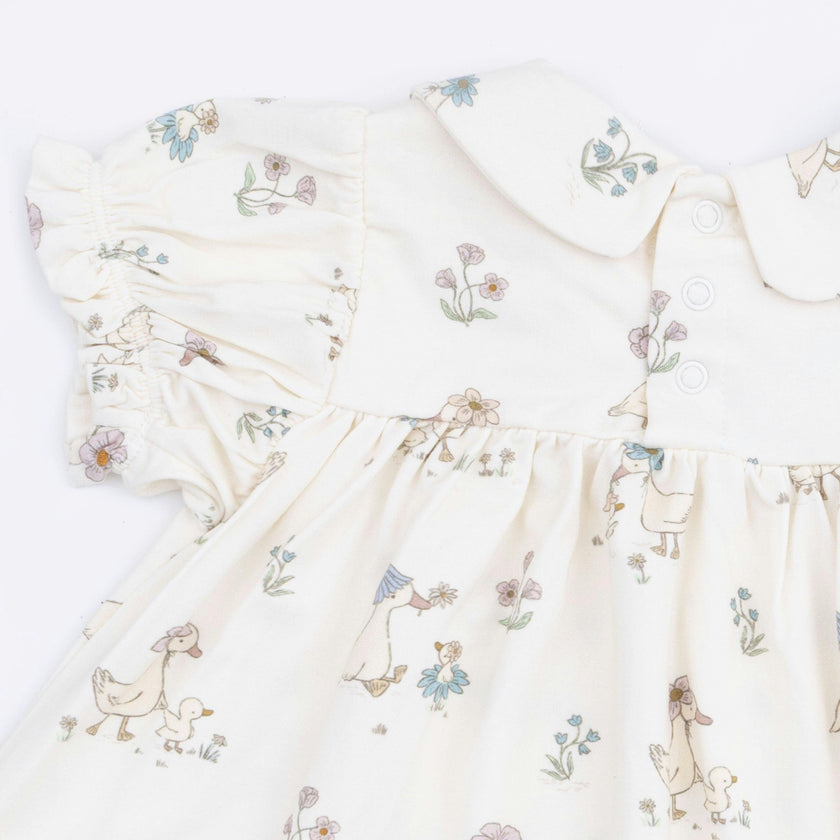 Flower Ducklings - Smocked Dress Set