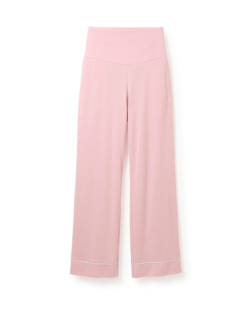 Women's Pima Maternity Pants in Pink