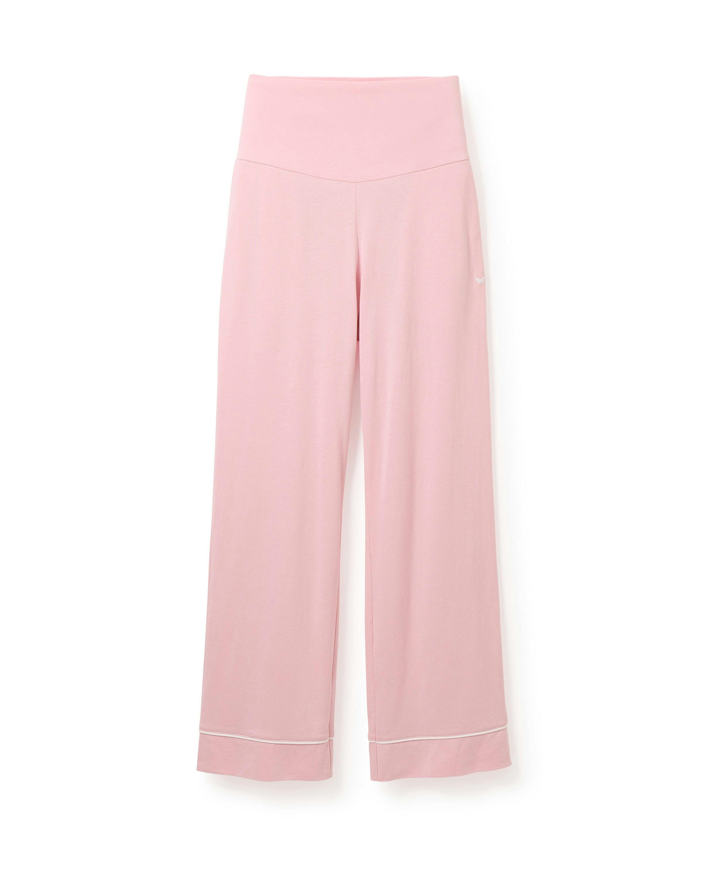 Women's Pima Maternity Pants in Pink