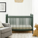 Liberty 3-In-1 Convertible Spindle Crib With Toddler Bed Conversion Kit