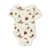 Picnic Organic Cotton Short Sleeve One Piece
