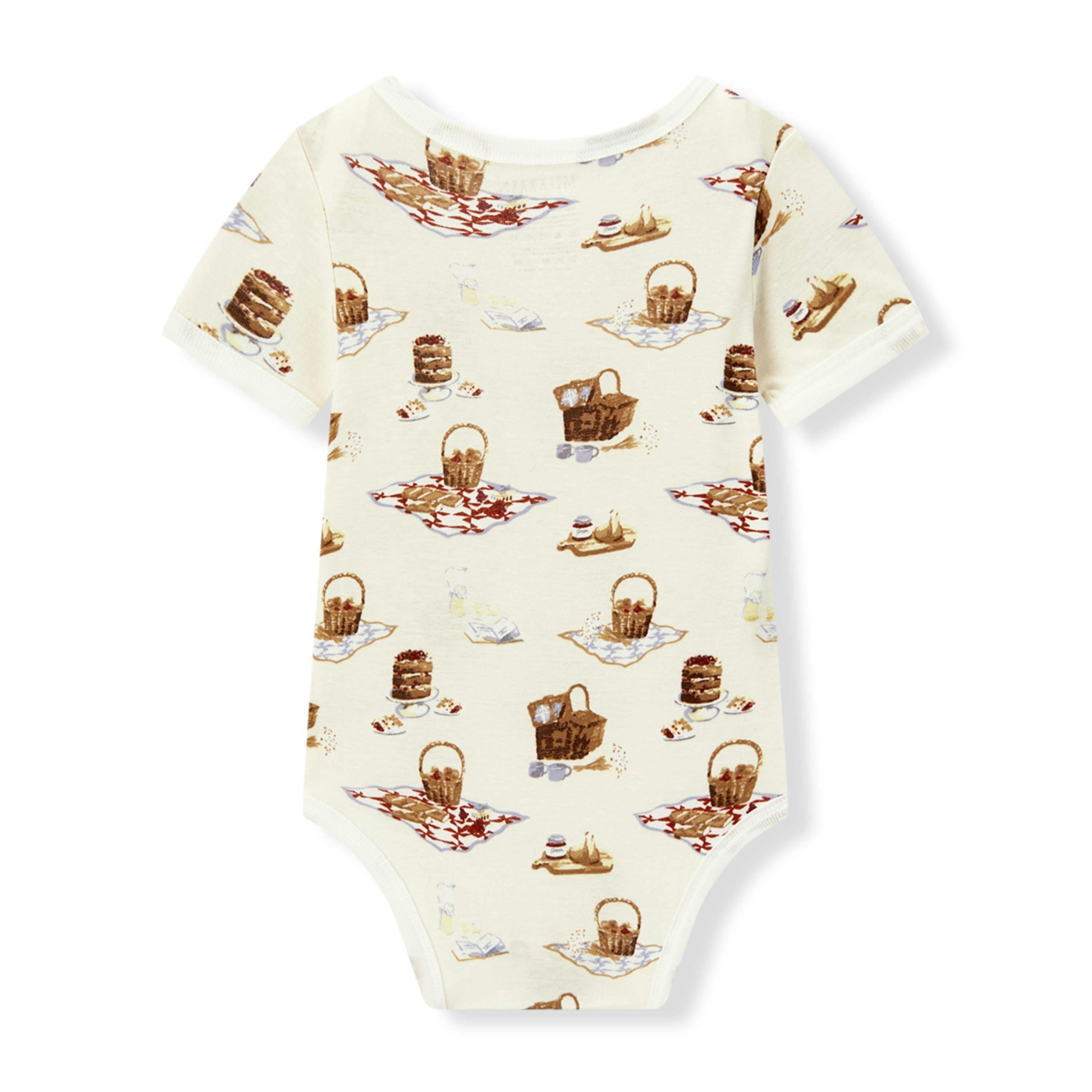 Picnic Organic Cotton Short Sleeve One Piece