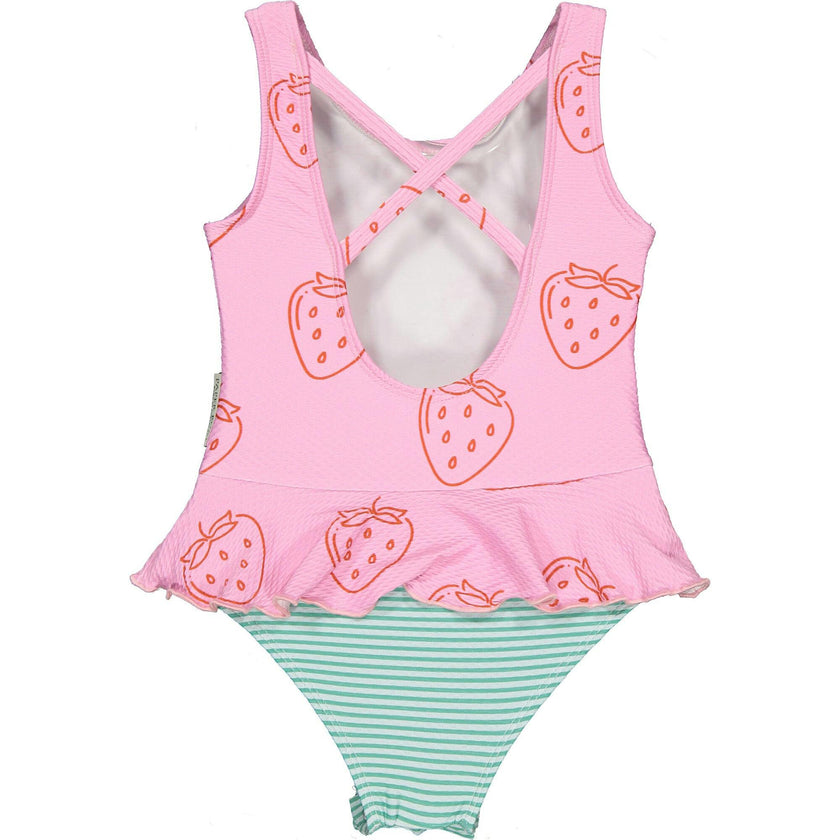 Textured Strawberries Swimsuit