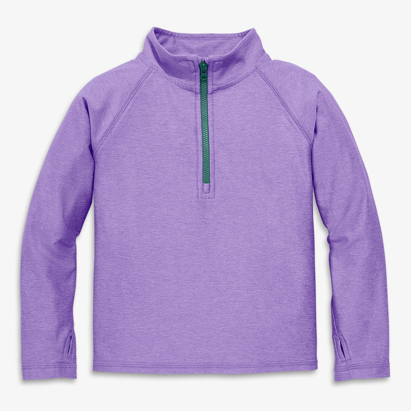 Kids FlexKnit half-zip pullover