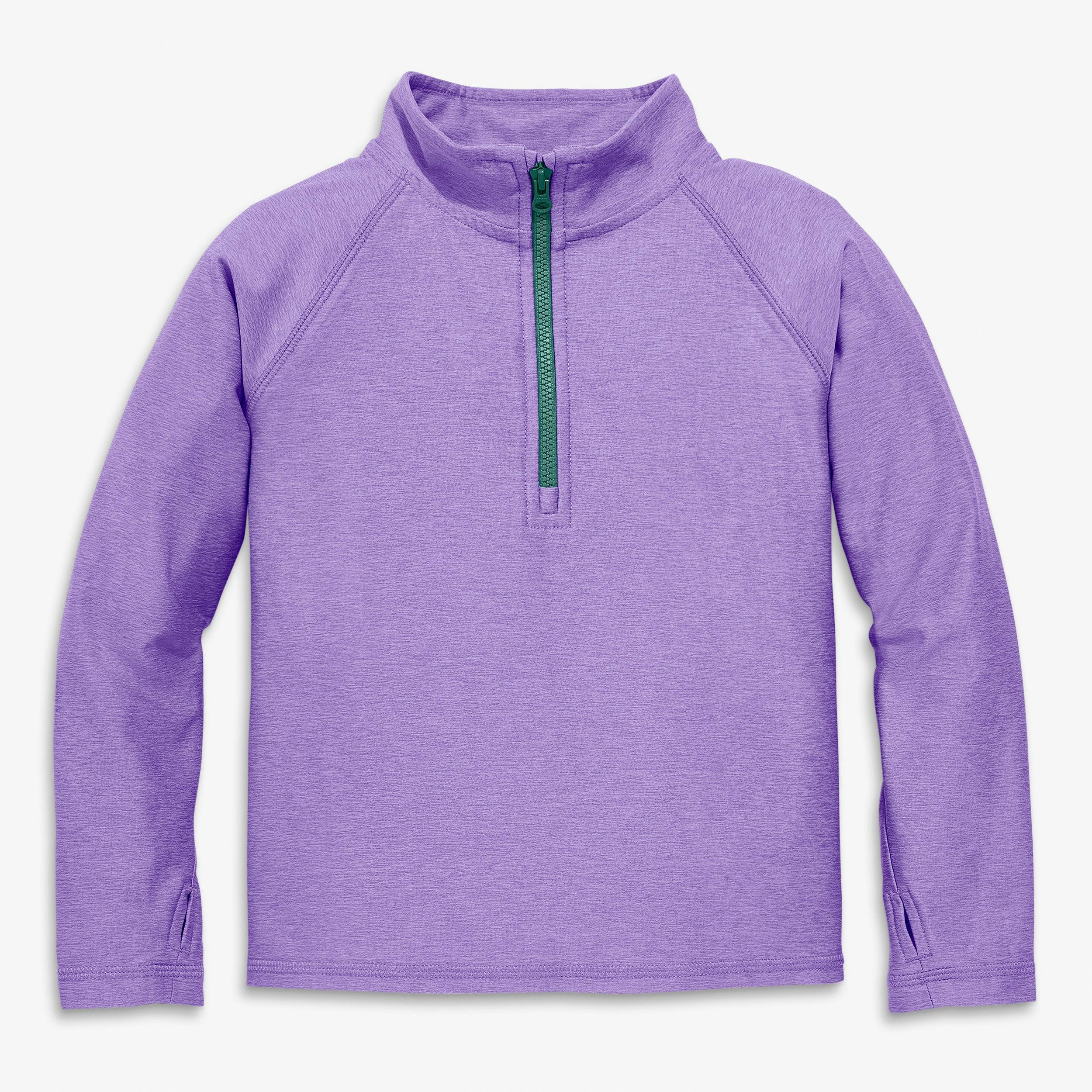 Kids FlexKnit half-zip pullover