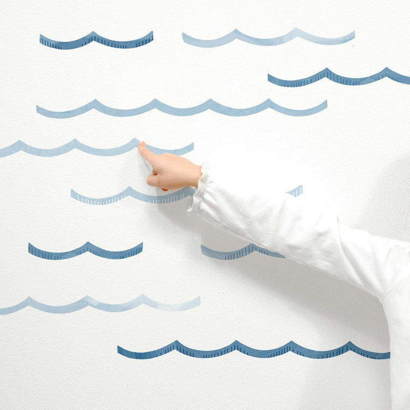 Waves • Peel-and-Stick Wall Decals