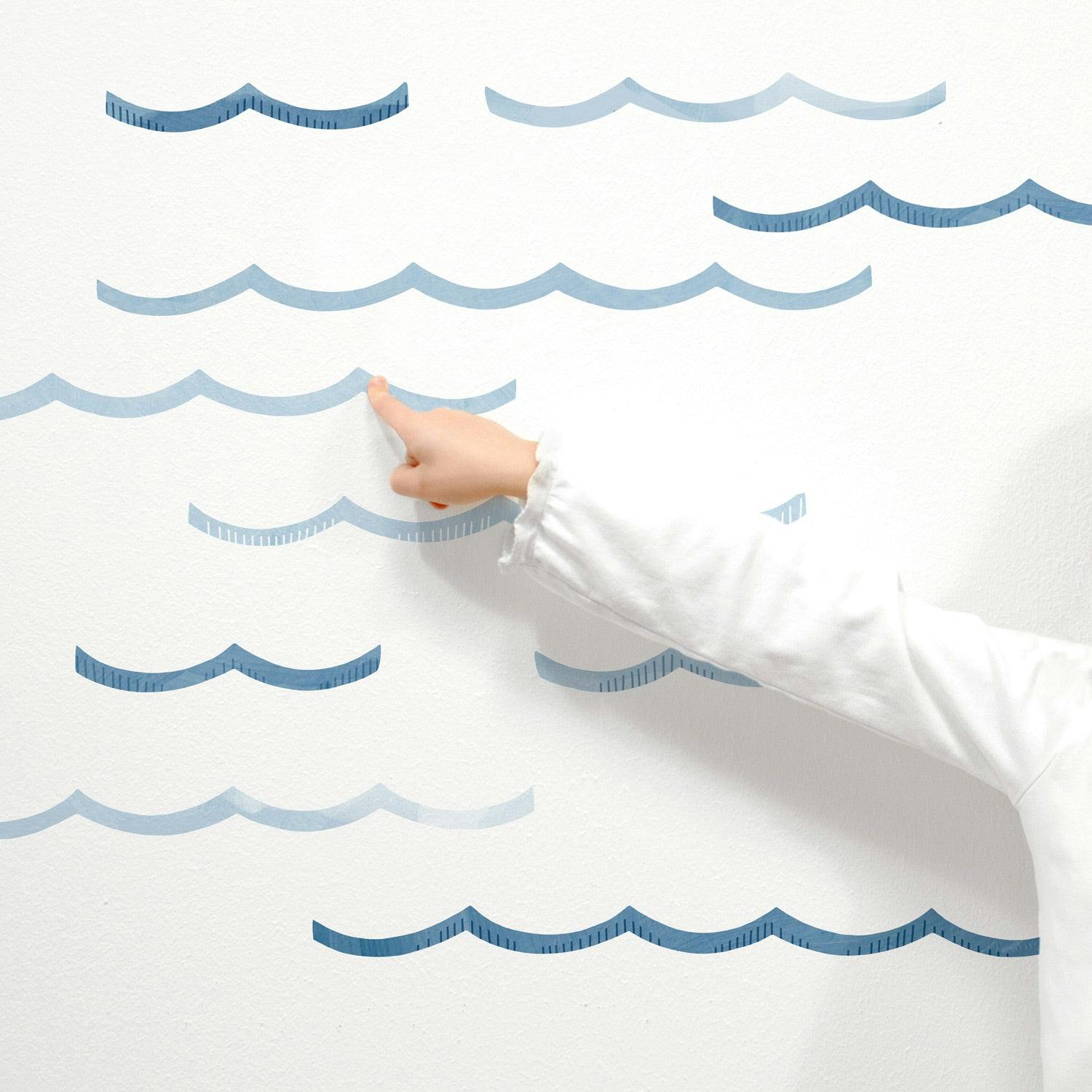 Waves • Peel-and-Stick Wall Decals