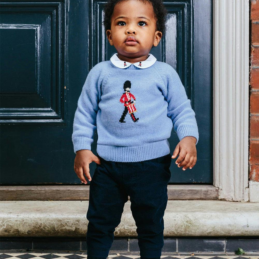 Baby Drumming Guardsman Sweater