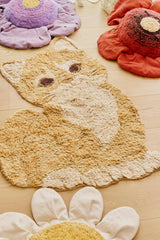 Washable Rug Ginger the cat