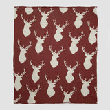 Cotton Sustainable Knit Throw Blanket | Oh Deer