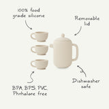 Silicone Tea Play Set