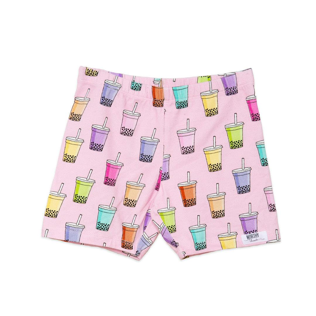 Biker Shorts in Boba