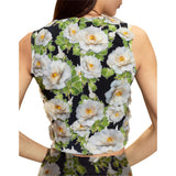 Cornelia Flower Appliques Top