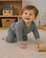 Brushed Sweater Knit 2-Piece Lounge Set
