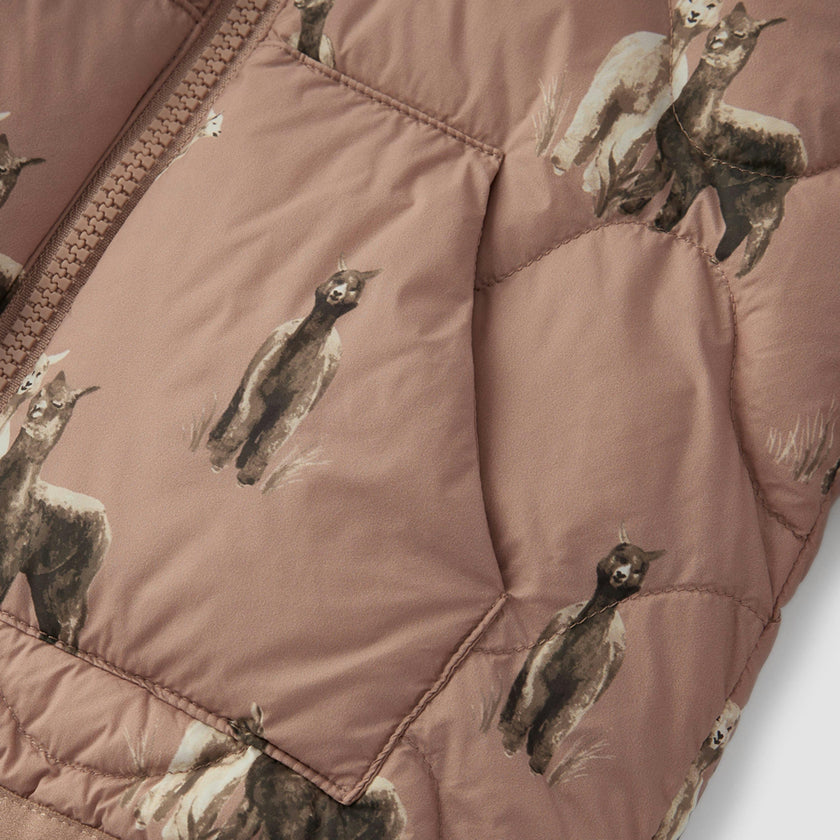 Lightweight Down Hooded Jacket