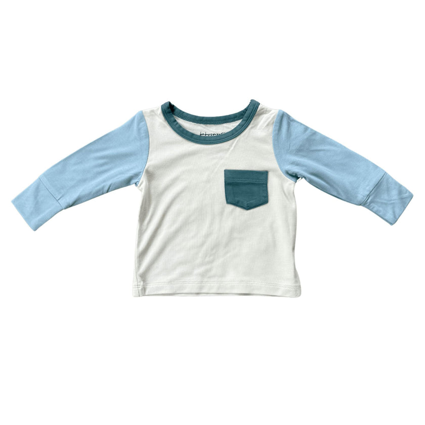 Boy's Colorblock Pocket Shirt