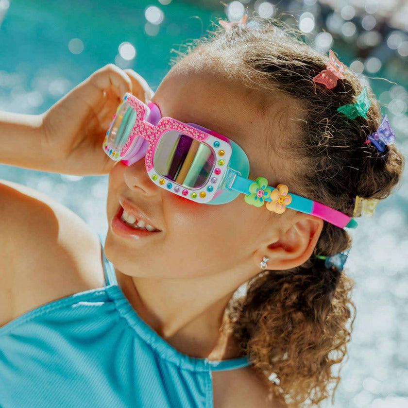 Pretty Girl Poppy Kids’ Swim Goggles
