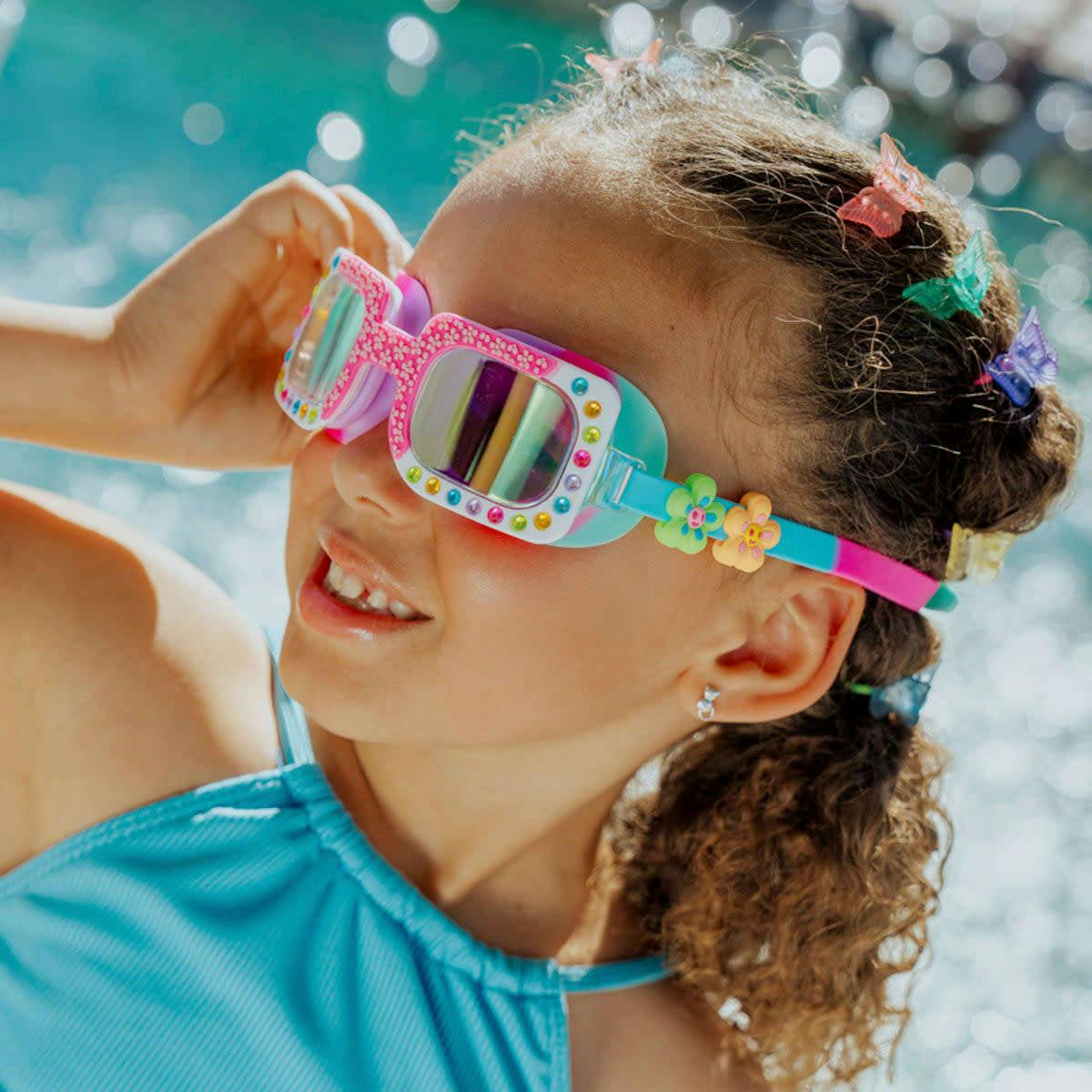 Pretty Girl Poppy Kids’ Swim Goggles
