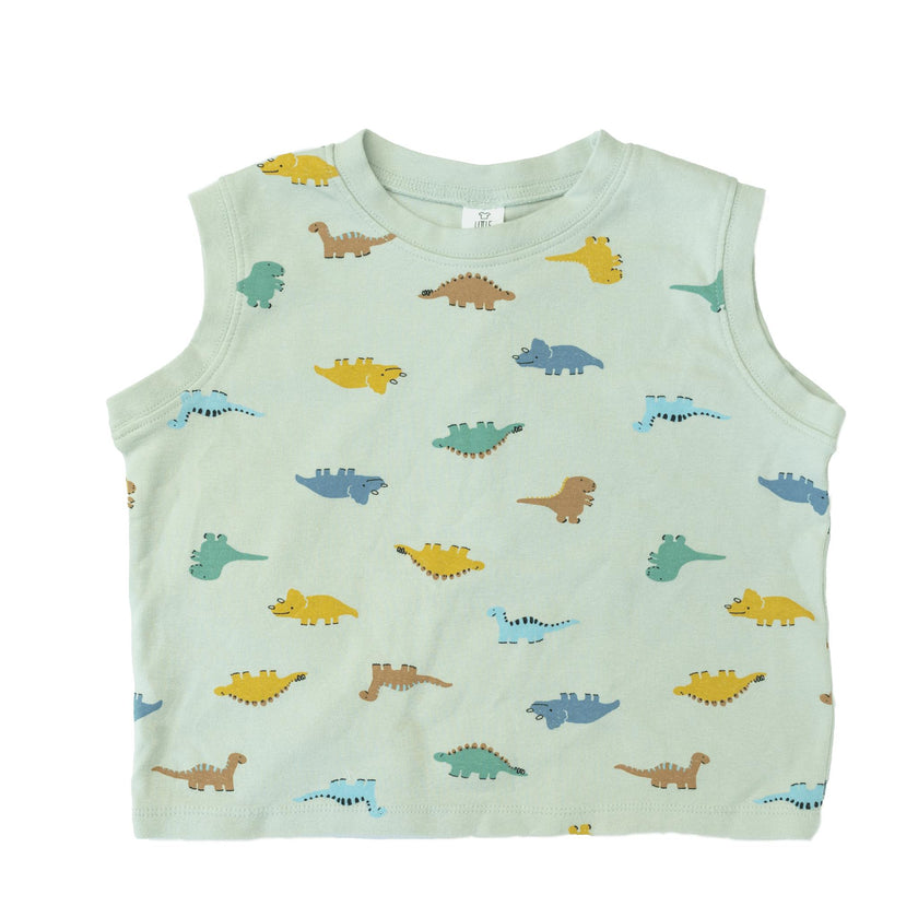 dino tee sleeveless