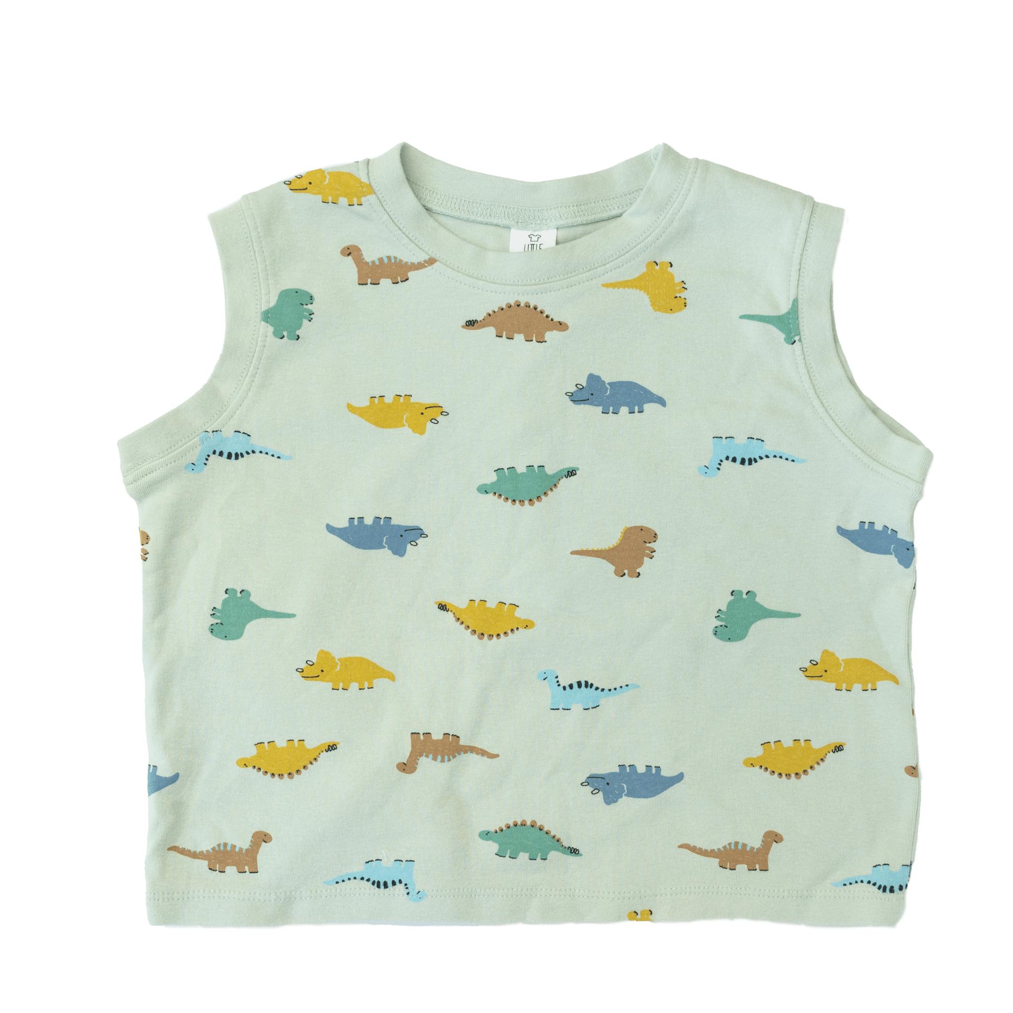 dino tee sleeveless