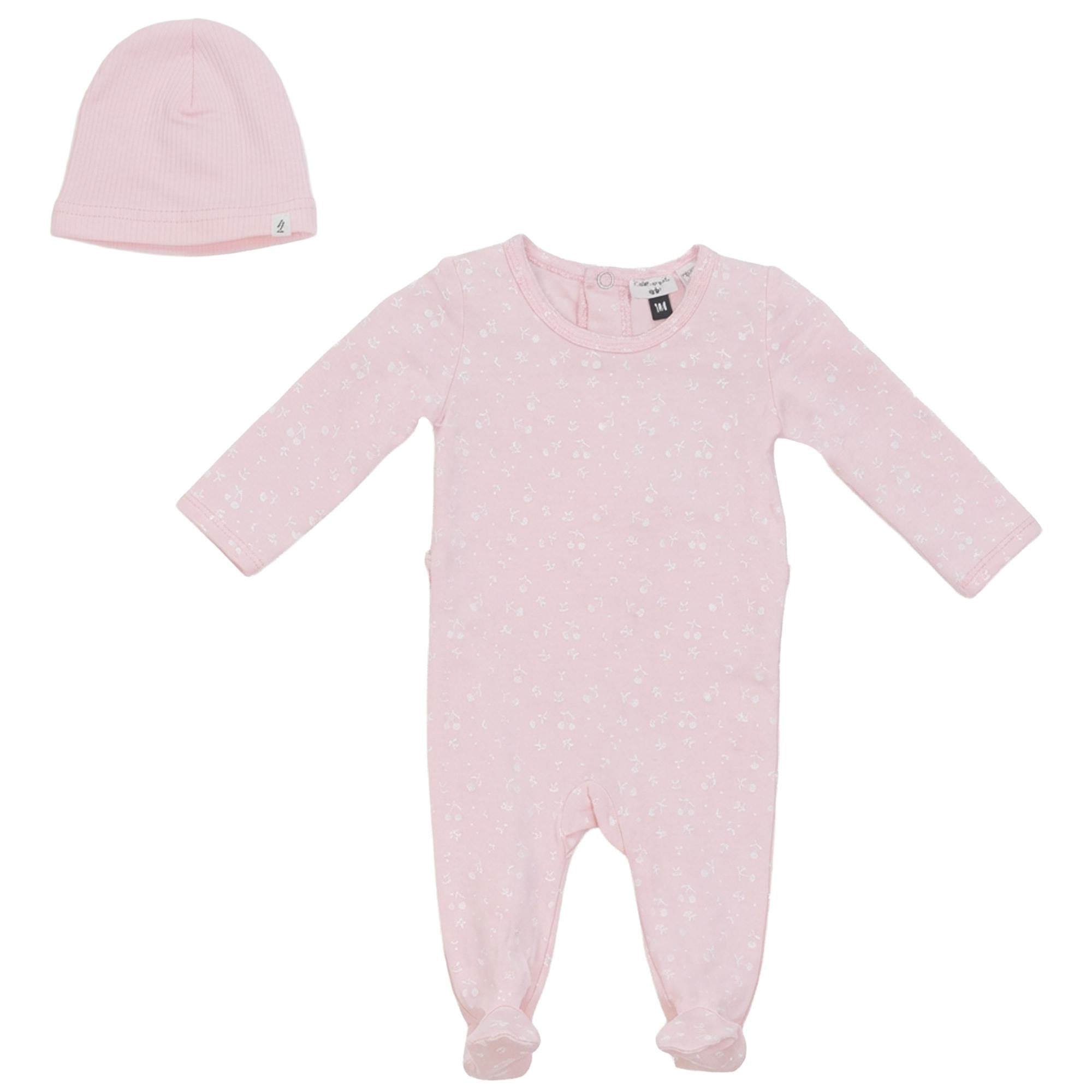 Cherry Leaf Printed Onesie
