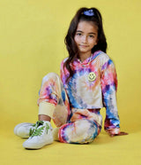 Be Happy Tie Dye Jogger Set