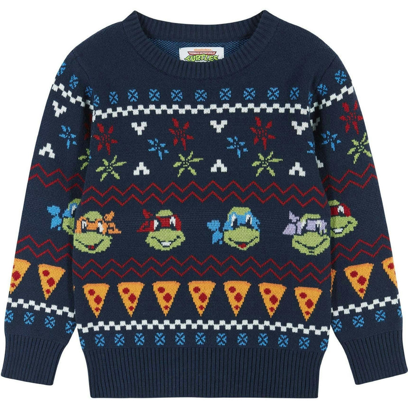 TMNT® X Andy & Evan® Turtles Jacquard Sweater